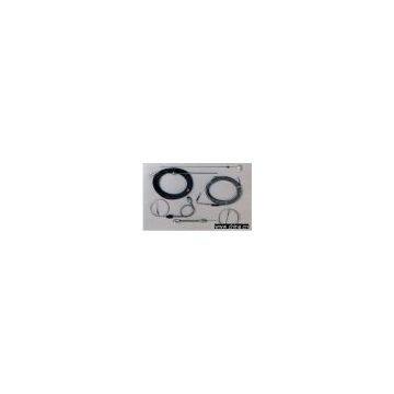 Engine bearing temperature sensors