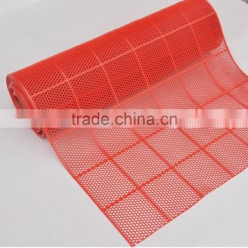 anti-slip and eco-friend pvc hexagonal mat door/floor/outdoor mat