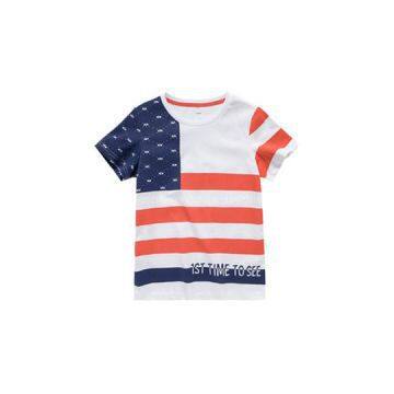 Printed Cotton T Shirt For Boy