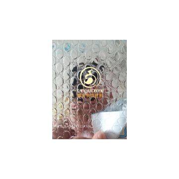 Embossed PET film laminate PVC