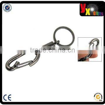 niceEshop(TM) D Shape Metal Carabiner Clip Key Chain Keyring Chain