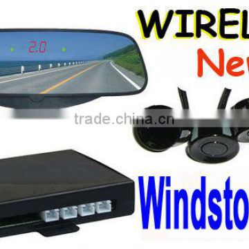 Wireless Bluetooth Rearview Mirror Parking Sensor, Rearview Mirror Parking Sensor System