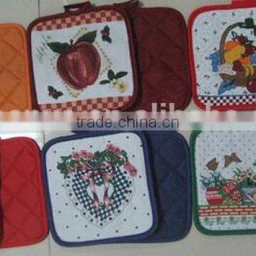 stock pot holder mulit-color many design pot holder