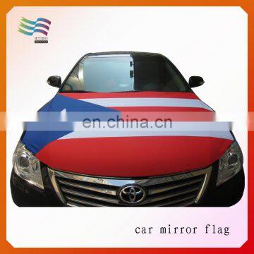 Promotion Country Puerto Rico Flag Car Hood Cover