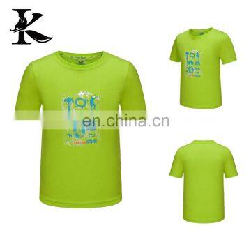 High quality kids round neck t shirt