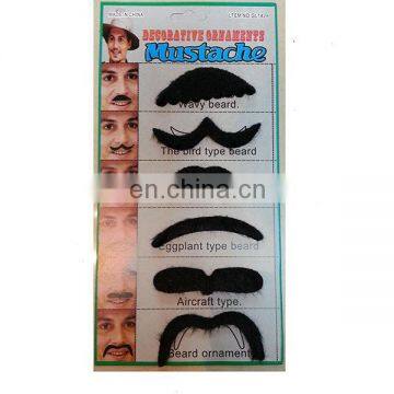 cheap party fake moustache kit MMO-0220