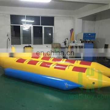 Good quality china made inflatable water banana boat for sale