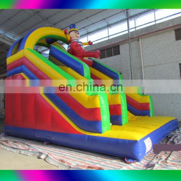 2017 inflatable hot sale bouncer with slide, inflatable combo kids slide