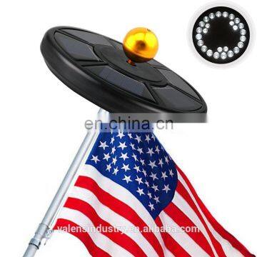 Solar Flag Pole Light,Waterproof Outdoor Auto On/ Off Flagpole Lighting Long Lasting Night Light with 26 Super Bright LED Light