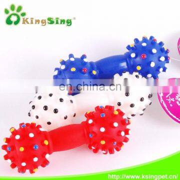 Spikey dumbbell/pet toys