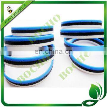 Customized silicone wrist bands