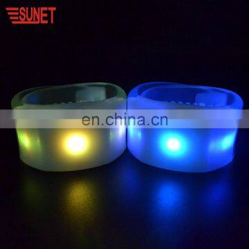 remote control dmx 2018 happy new year flashing led bracelet