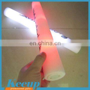 Customized Logo foam led stick,Led Flashing Foam Stick,Led Foam Glow Stick