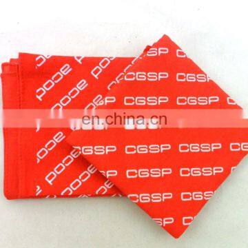 Custom High Quality Promotional Cotton Red Printing Bandana photo-2