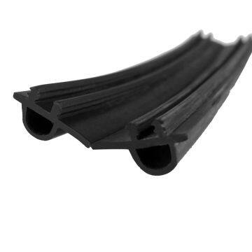 EPDM TPV TPE U Channel Co-Extruded Glazing Seal Rubber Gasket Rubber Extrusions Curtain Wall Gaskets China Manufactrer