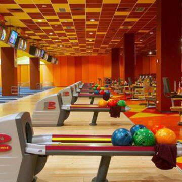 High Speed Bowling Ball Return Machine Steel Plastic Rubber