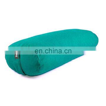 Wholesale Custom PU Batting 65*24*13cm Organic Cover Rectangular Yoga Bolster photo-4