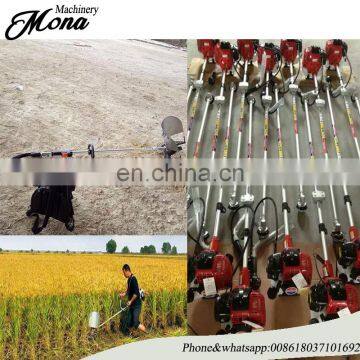 Combine Cheap Mini Manual Wheat Cutter Harvester / rice weeder mini harvester