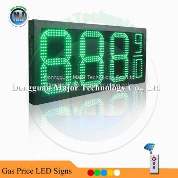 Hot Sale RF Wireless Control Outdoor 12inch Red 8.88 9/10 LED Digital Number For Gas Station Price Display Product Description photo-3