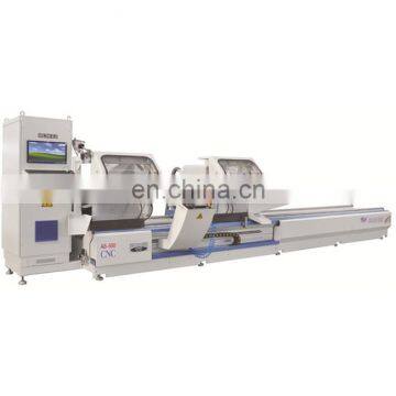 Aluminum door and window cnc double head cutting saw