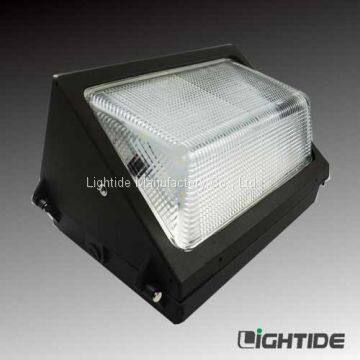 60W DLC Qualified Semi Cutoff Wall Packs LED Lights-Glass Refractor, 100-277vac, 5 yrs warranty