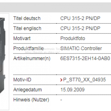 SIEMENS 6ES7315-2AH14-0AB0 photo-2