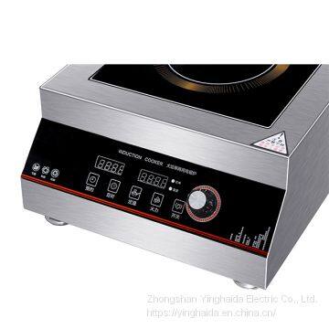 Commercial Induction Cooker 6000W 220V High Power Flat Soup Stove Restaurant Stir Fry Induction Cooker photo-2