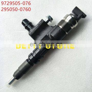 Genuine and new diesel fuel injector 295050-0760,9729505-076, 23670-E9260, 23670-E0380 for N04C EURO4 engine