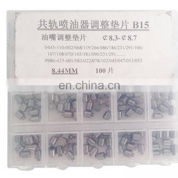 Common Rail Parts Injector Adjusting Shims B15 Injector 0445110002 Adjusting Gasket