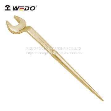 WEDO Non Sparking Aluminum Bronze Open&Spud Wrench, offset type