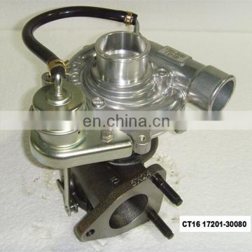 CT16 Turbocharger 17201-30080 17201-30120 Turbo used for 2002- Toyota Hiace Hilux / Land Cruiser FTV-2KD Engine