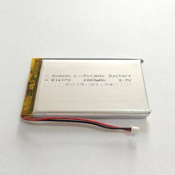 Lithium Polymer Battery 614170 2000mAh 3.7V