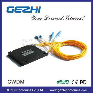 2-канальный модуль мультиплексирования и демультиплексирования CWDM для сети доступа с оптическими волоконными выводами типа ABS