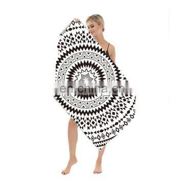 Printed Logo Square Beach Towel Sand Free For Summer Swimming photo-4