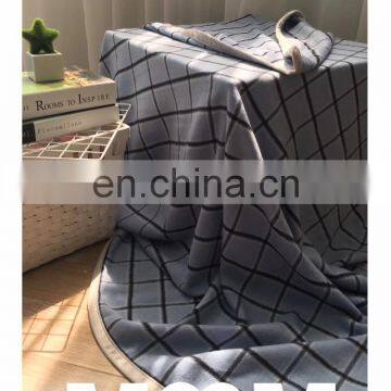Anti Pilling 100% Cashmere Knitted Wholesale Wool Baby Children Throw Blankets Plaid photo-5