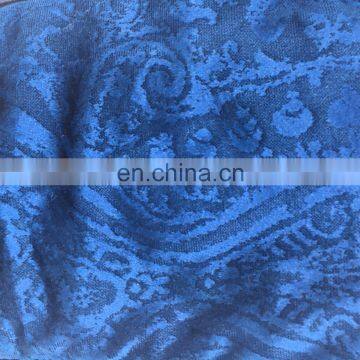 Wholesale Decorative Faux Burn Out Paisley Mazarine Christmas Socking for Christmas photo-2