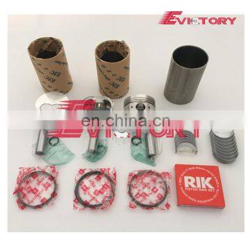 For Yanmar 3TNE74 3D74 3D74E engine rebuild kit overhaul kit