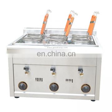 Fast Heating Tabletop Noodle Cooking Warmer Gas Typle Pasta  Boiler Machine For Sale