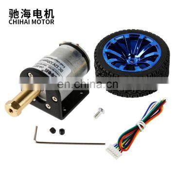 ChiHai Motor CHR-GM37-520ABHL 60mm Metal Mecanum Wheel with 12v Encoder Motor for  DIY  RC Car