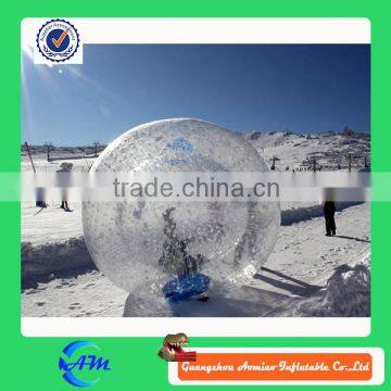 inflatable 3.0m outer diameter glow zorb ball, human hamster ball for 3-4 persons for sale