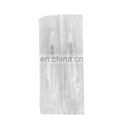 Medical syringe 5ml Disposable Luer Lock vaccine Syringe with needle