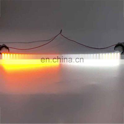 Carest 2PCS Car Dynamic Turn Signal Light For Toyota Alphard Vellfire 20 Vellfire 30 LED DRL Daytime Running Light