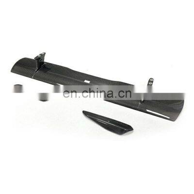 Custom Car Accessories Auto Parts Real Carbon Fiber Spoiler Tail Wing Rear Trunk Lid Spoiler Wing Tail For BMW General Sedan