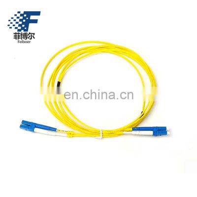 Optic Fiber Patch Cord Supplier Cheap Price SC a PC China Singlemode Simplex 2.0mm Customized OEM FTTH FTTB FTTX Network 1.2