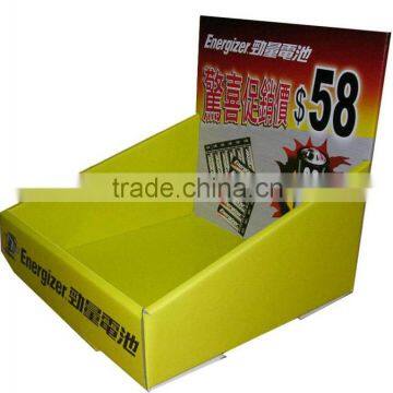 Custom Design Cardboard Cell Phone Display Counter