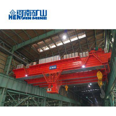 Henan Mine QDY Model Lifting Ladle Double Beam Overhead Casting Crane