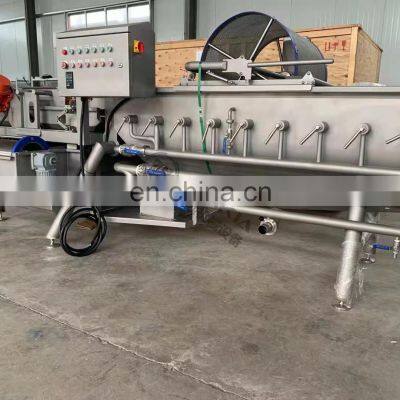 Industrial Complete Automatic Fresh Leaf Vegetables Processing Machine Line With Cutting Washing and Drying Equipment photo-4
