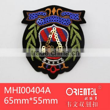 the fantasy armband design embroidery trimming patch