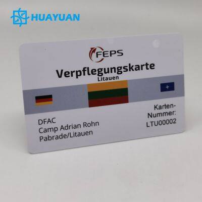 Tickets Cashless Payment NFC Contactless MIFARE Ultralight EV1 RFID Plastic Card photo-3