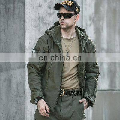 Outdoor Military Uniform Fan Windbreaker Autumn and Winter Plus Velvet Warm TAD Shark Skin Soft Shell j Mountaineering Clothes photo-5